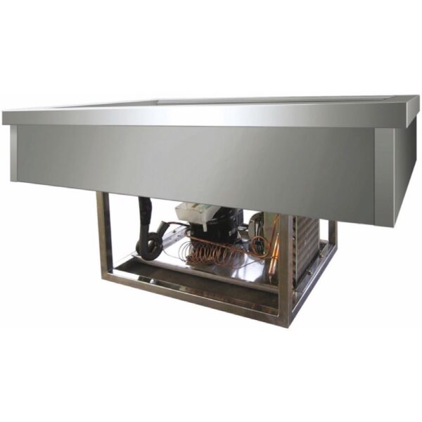 Vasca Refrigerata ad Incasso 3 X GN1/1 -5°C +5°C 1106855 cm