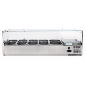 Vetrina Refrigerata Pizza +2°+8°C Statica 1400395230/435 mm