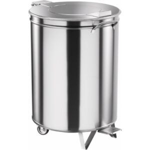 Portarifiuti con Ruote e Pedale 100L