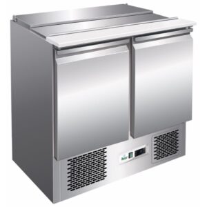 Saladette Refrigerata Statica 2 GN1/1 + 3 GN1/6 240 L, 900700850 mm