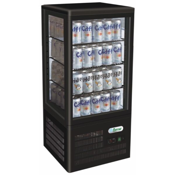 Vetrina Refrigerata Ventilata 68 L con Luce LED 28386924 mm 4 L