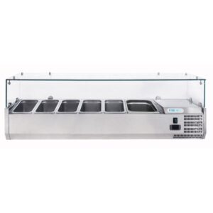 Vetrina Refrigerata Pizza +2+8°C Statica 1500395 mm