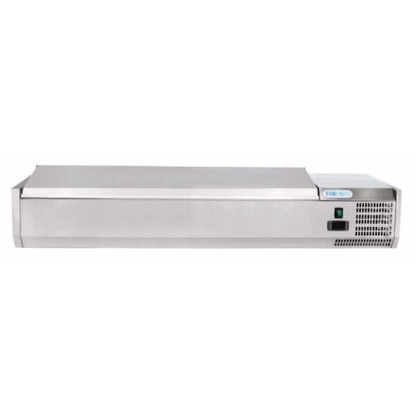 Vetrina Refrigerata Pizza Coperchio Inox 1500395 mm