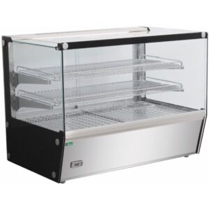 Vetrina Riscaldante con Griglia 2 Piani 1500 W 875867 cm