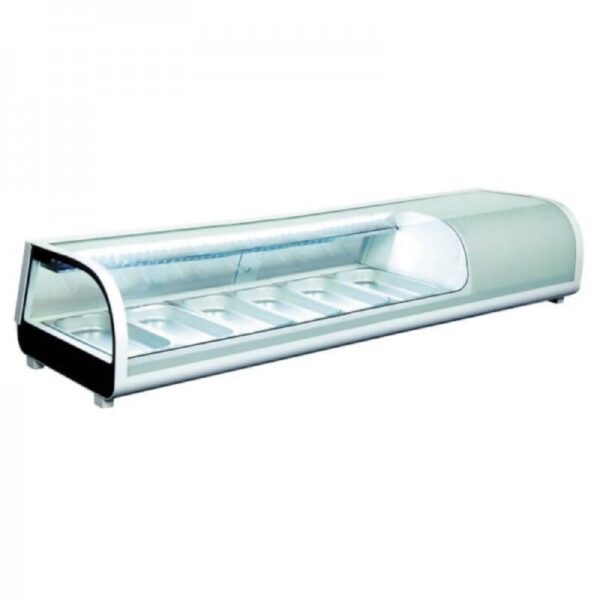 Vetrina Refrigerata Sushi 8 GN1/3 012°C 1800420296 mm