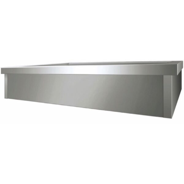 Vasca Termica a Bagnomaria in Acciaio Inox, 3 X GN1/1, 2000 W, 11068 cm