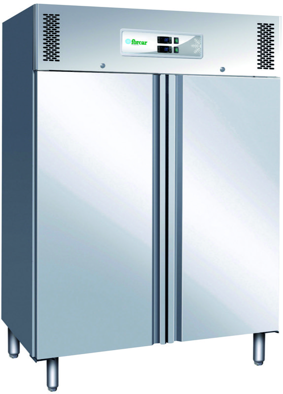 Armadio Refrigerato GN 2/1 Ventilato Combinato TN/BT 2 Vani 507+507 L G-GNV1200D