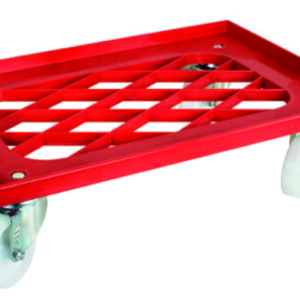 Carrello Portacassette per Impasti Pizza 60x40 cm Vasca ABS CB1449 - 1