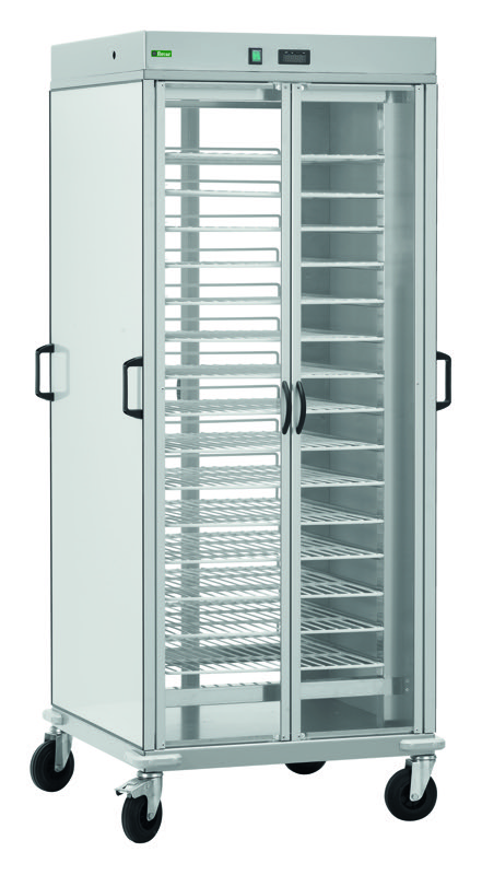 Carrello Portapiatti Riscaldato 10xGN 2/1 Griglie Verniciate CG1439AC
