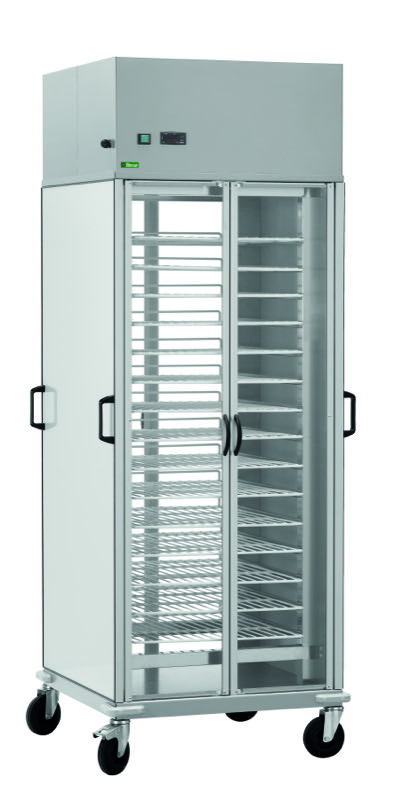 Carrello Portapiatti Refrigerato 10xGN 2/1 Griglie Plastificate CG1439R