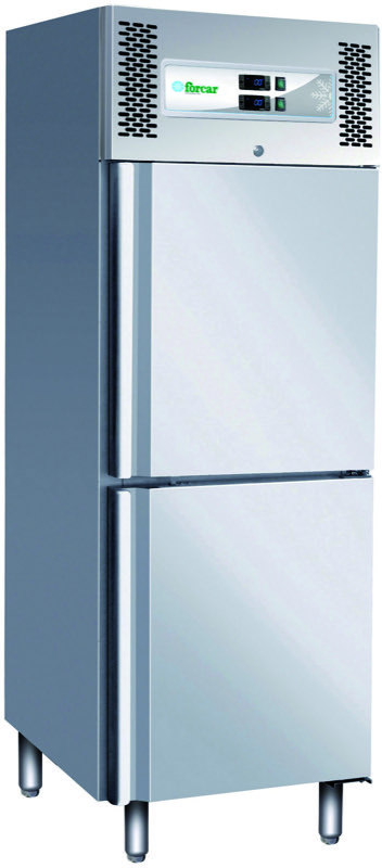 Armadio Refrigerato GN 2/1 Ventilato Combinato TN/BT 2 Vani 237+237 L G-GNV600DT