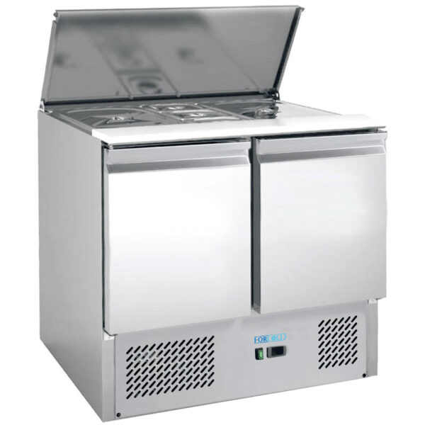 Saladette Refrigerata Statica 2 GN 1/1 + 3 GN 1/6 G-S900-FC