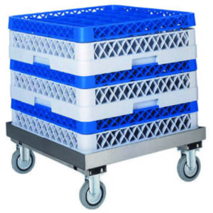 Carrello Portacestelli Vasca Inox senza Manico CP1446 - 2