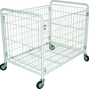 Carrello Portabiancheria Pieghevole Rinforzato Ø100 mm CA1584