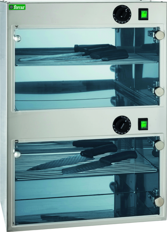 Sterilizzatore Universale a Raggi UV 2 Scomparti SUVN2P