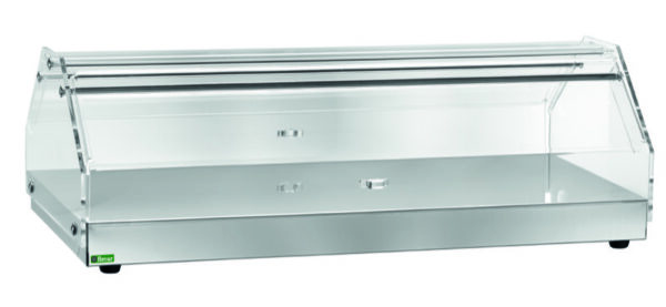Vetrina Neutra Inox 1 Piano 78 cm VBN4781