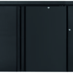 Retro Banco Bar Refrigerato Ventilato 280 L Nero G-DC210