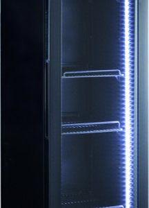 Armadio Refrigerato Statico 162 L Nero Porta Doppio Vetro G-SNACKBC160H - 2