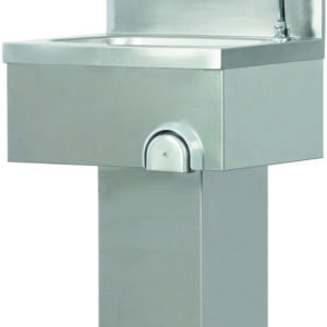 Lavamani a Colonna 50x40 cm Comando a Ginocchio LC50