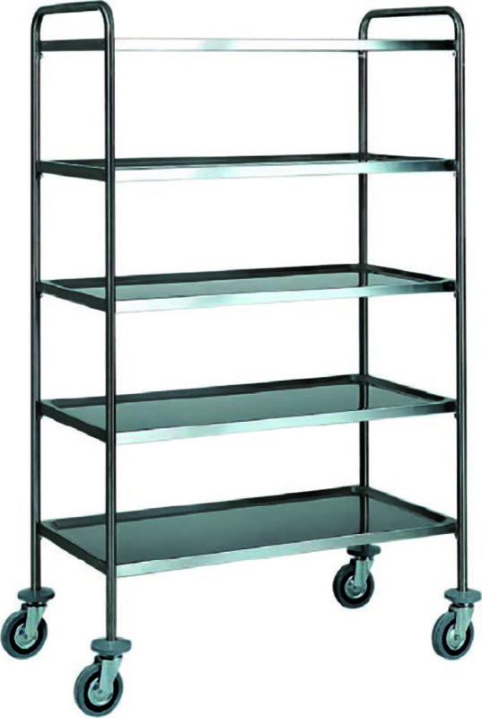 Carrello di Servizio Stampati 5 Piani 110x60 cm
