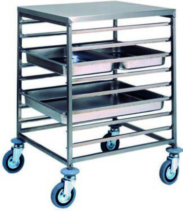 Carrello Portateglie 8xGN2/1 o 16xGN1/1 65x62 cm