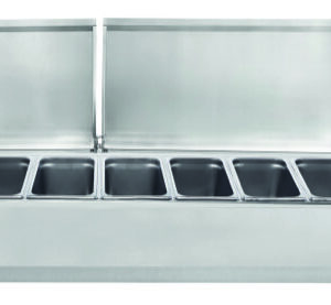 Vetrina Refrigerata per Pizza Serie 330 Inox - 2