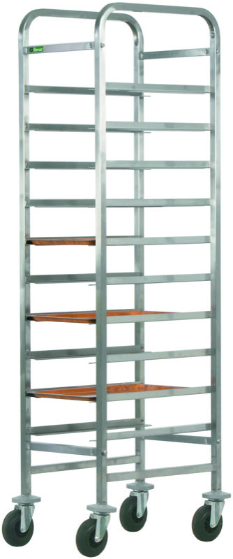 Carrello Portavassoi Rinforzato 10 Vassoi 45x62 cm