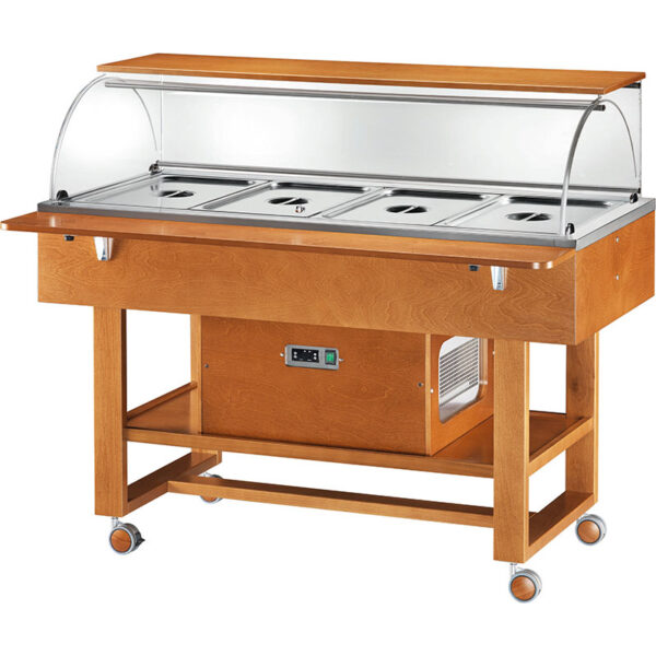 Espositore Refrigerato in Legno Cupola Quadra