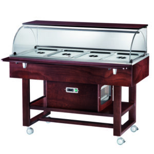 Espositore Refrigerato in Legno Cupola Quadra - 6