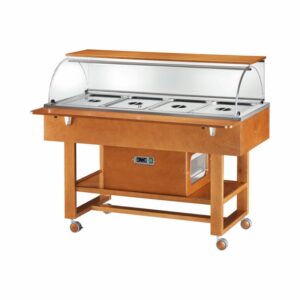 Espositore Refrigerato in Legno Cupola Quadra - 1