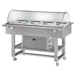 Espositore Refrigerato in Legno Cupola Quadra - 4