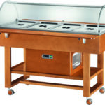 Espositore Refrigerato in Legno Cupola Tonda