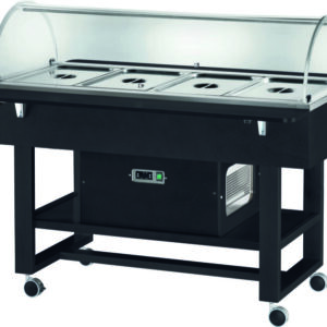 Espositore Refrigerato in Legno Cupola Tonda - 3