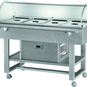 Espositore Refrigerato in Legno Cupola Tonda - 4