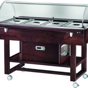 Espositore Refrigerato in Legno Cupola Tonda - 6