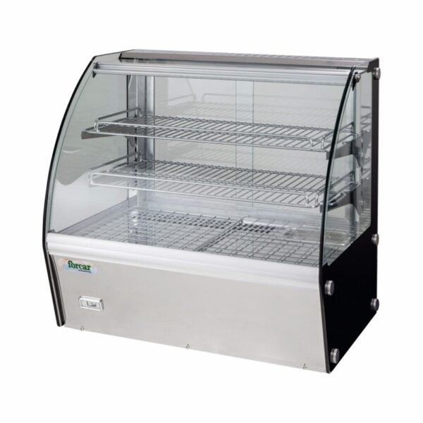 Vetrina Riscaldata da Banco con Griglie 1100W