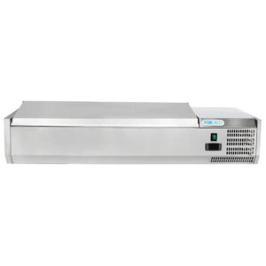 Vetrina Refrigerata per Pizza + con 3 GN1/3 e 1 GN1/2 - 3