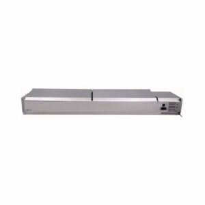 Vetrina Refrigerata per Pizza + con 3 GN1/3 e 1 GN1/2 - 7