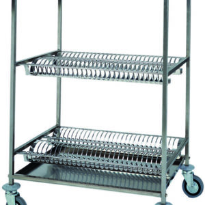 Carrello Scolapiatti 3 Piani 110x62 cm - 3
