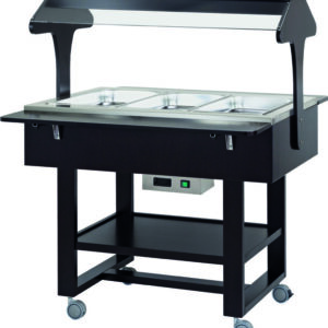 Carrello Termico a Bagnomaria 3 x GN 1/1 111x82/112 cm - 3