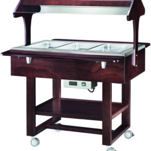Carrello Termico a Bagnomaria 3 x GN 1/1 111x82/112 cm - 6