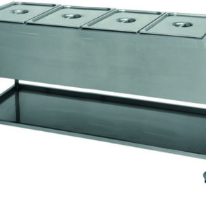 Carrello Termico a Bagnomaria 4xGN1/1 148x65 cm - 1