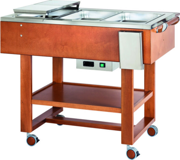 Carrello Termico Bolliti e Arrosti 3 x GN 1/1