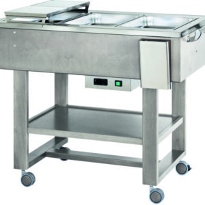 Carrello Termico Bolliti e Arrosti 3 x GN 1/1 - 4