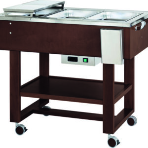 Carrello Termico Bolliti e Arrosti 3 x GN 1/1 - 6