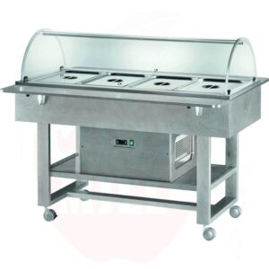 Espositore Refrigerato in Legno Cupola Tonda - 4