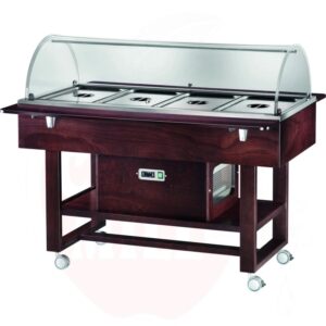 Espositore Refrigerato in Legno Cupola Tonda - 6