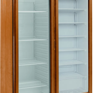 Cantinetta Vini Refrigerata Statica Doppia Zona +2/+8°C e -18/-22°C Legno - 4