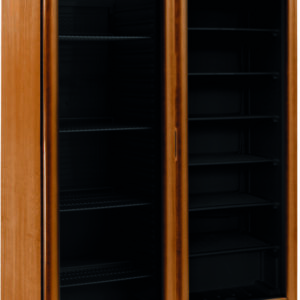 Cantinetta Vini Refrigerata Statica Doppia Zona +2/+8°C e -18/-22°C Legno - 3