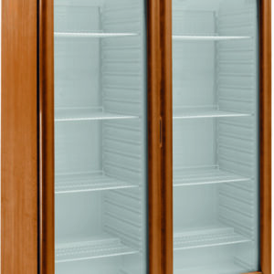Cantinetta Vino Refrigerata Doppia Zona Statica in Legno - 5